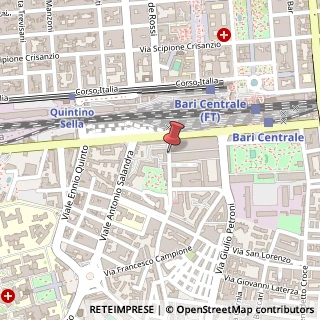 Mappa Via Gaetano Devitofrancesco, 4/A, 70124 Bari, Bari (Puglia)