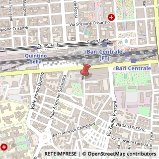 Mappa Via Gaetano Devitofrancesco, 27, 70124 Bari, Bari (Puglia)