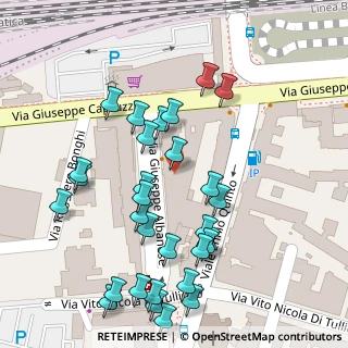 Mappa Via Giuseppe Albanese, 70124 Bari BA, Italia (0.07)