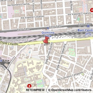 Mappa Via Giuseppe Albanese, 14, 70124 Bari, Bari (Puglia)