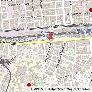 Mappa Via Giuseppe Capruzzi, 280, 70124 Bari, Bari (Puglia)