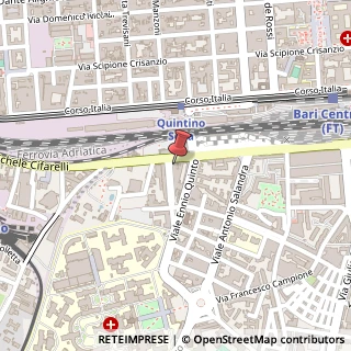 Mappa Via Giuseppe Albanese, 10, 70124 Bari, Bari (Puglia)
