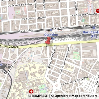 Mappa Via Giuseppe Albanese, 11, 70124 Bari, Bari (Puglia)