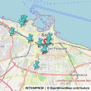 Mappa Via Giuseppe Albanese, 70124 Bari BA, Italia (1.90273)