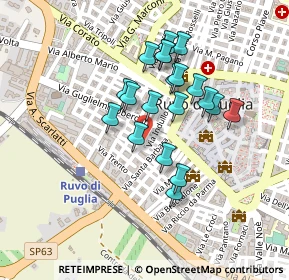 Mappa Via de Feudis, 70037 Ruvo di Puglia BA, Italia (0.1975)