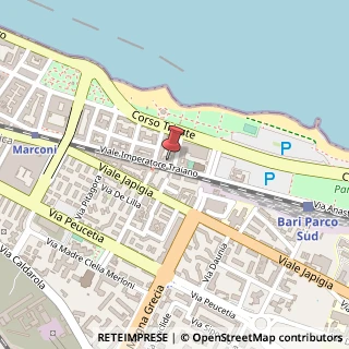 Mappa Viale Imperatore Traiano, 42, 70126 Bari, Bari (Puglia)