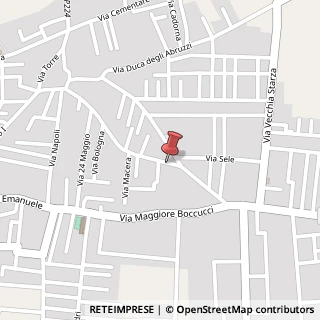 Mappa Via XI Febbraio, 82, 81034 Mondragone, Caserta (Campania)