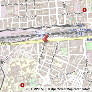 Mappa V.le Quinto Ennio, 70100 Bari BA, Italia, 70100 Bari, Bari (Puglia)