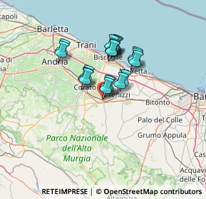 Mappa Via Rodolfo Morandi, 70037 Ruvo di Puglia BA, Italia (10.2415)