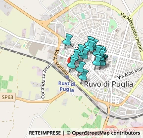 Mappa Via Rodolfo Morandi, 70037 Ruvo di Puglia BA, Italia (0.2845)