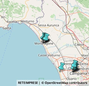 Mappa Via Fratelli Bencivenga, 81034 Mondragone CE, Italia (15.28375)