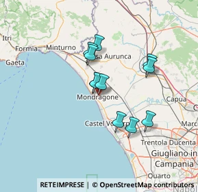 Mappa Via Fratelli Bencivenga, 81034 Mondragone CE, Italia (11.36636)