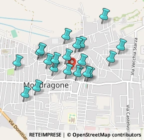 Mappa Via Fratelli Bencivenga, 81034 Mondragone CE, Italia (0.417)