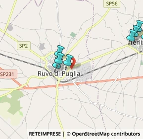 Mappa Via Martiri delle Foibe, 70037 Ruvo di Puglia BA, Italia (3.39214)