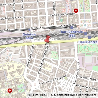 Mappa Viale Antonio Salandra, 1, 70124 Bari, Bari (Puglia)