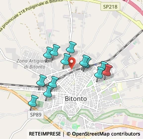 Mappa SP 88, 70032 Bitonto BA, Italia (0.79077)