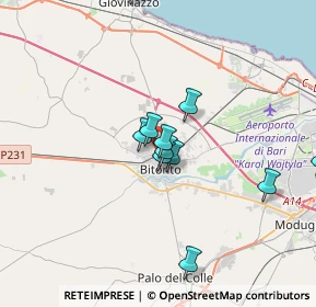 Mappa SP 88, 70032 Bitonto BA, Italia (3.30636)