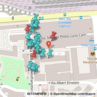 Mappa Via Giuseppe Bozzi, 70124 Bari BA, Italia (0.05185)