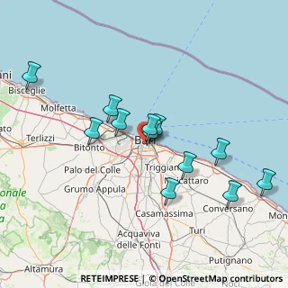 Mappa Via Ruggiero Bonghi, 70124 Bari BA, Italia (14.92167)