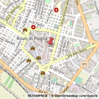 Mappa Via Giuseppe Parini, 19, 70037 Ruvo di Puglia, Bari (Puglia)