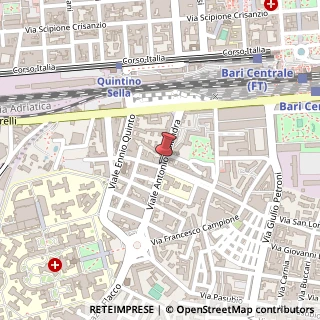 Mappa Viale salandra antonio 2/o, 70124 Bari, Bari (Puglia)