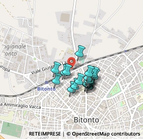 Mappa Via Pasquale Berardi, 70032 Bitonto BA, Italia (0.326)