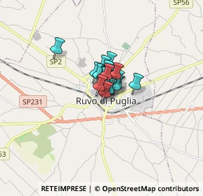 Mappa Corso Carafa E., 70037 Ruvo di Puglia BA, Italia (0.6275)