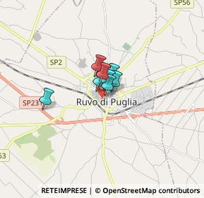 Mappa Via Giovanni Bracalone, 70037 Ruvo di Puglia BA, Italia (1.44818)