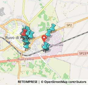 Mappa Via Antonio de Curtis, 70037 Ruvo di Puglia BA, Italia (0.819)
