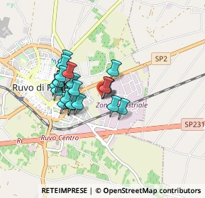 Mappa Via Antonio de Curtis, 70037 Ruvo di Puglia BA, Italia (0.7115)
