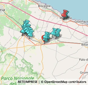 Mappa Via Antonio de Curtis, 70037 Ruvo di Puglia BA, Italia (6.7195)