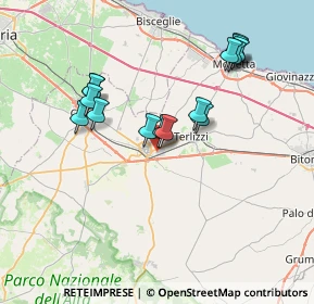 Mappa Via Antonio de Curtis, 70037 Ruvo di Puglia BA, Italia (7.38867)