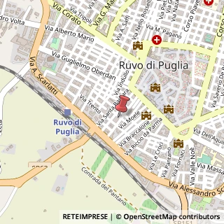 Mappa Via Giovanni Capoccia, 46, 70037 Ruvo di Puglia, Bari (Puglia)