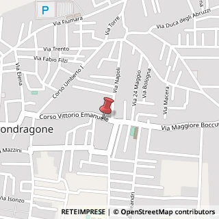 Mappa Via Vittorio Emanuele, 214, 81034 Mondragone, Caserta (Campania)
