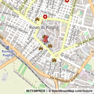 Mappa Via Benigno Zaccagnini, 26, 70037 Ruvo di Puglia, Bari (Puglia)