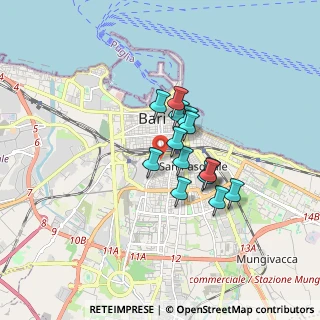 Mappa Via Carlo Collodi, 70124 Bari BA, Italia (1.255)