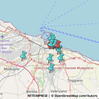 Mappa Via Carlo Collodi, 70124 Bari BA, Italia (2.00909)