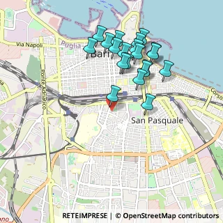 Mappa Via Carlo Collodi, 70124 Bari BA, Italia (1.014)