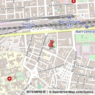 Mappa Via Collodi Carlo, 27A, 70124 Bari, Italia, 70124 Bari, Bari (Puglia)