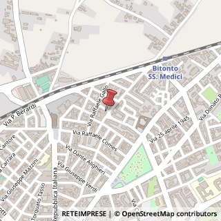 Mappa Via Dott. Luigi Ambrosi, 9, 70032 Bitonto, Bari (Puglia)