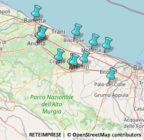 Mappa Via Giovanni Verga, 70037 Ruvo di Puglia BA, Italia (13.66667)