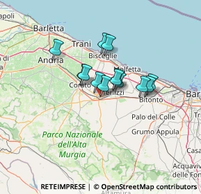 Mappa Via Giovanni Verga, 70037 Ruvo di Puglia BA, Italia (9.37615)