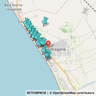 Mappa Viale Regina Margherita, 81034 Mondragone CE, Italia (1.619)