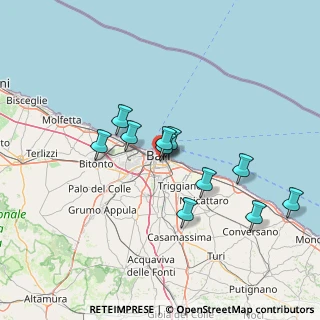 Mappa Via Albert Einstein, 70124 Bari BA, Italia (13.09455)