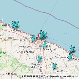 Mappa Via Albert Einstein, 70124 Bari BA, Italia (17.99813)