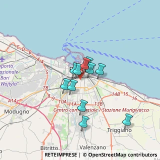 Mappa Via Albert Einstein, 70124 Bari BA, Italia (2.61)