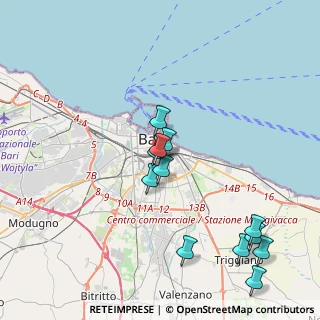 Mappa Via Albert Einstein, 70124 Bari BA, Italia (4.35583)