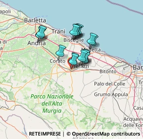 Mappa Via Minghetti Marco, 70037 Ruvo di Puglia BA, Italia (10.40944)