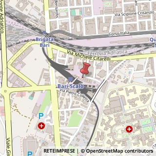 Mappa Via Michele Cifarelli, 28/A, 70124 Bari, Bari (Puglia)