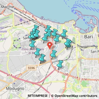 Mappa Via de Blasio Barimax, 70132 Bari BA, Italia (1.5015)